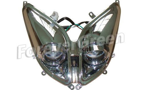 CH035 Chrome Proyector Headlight